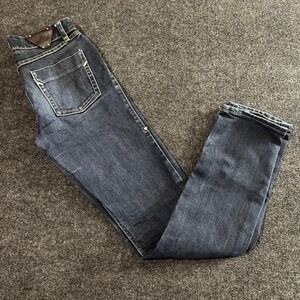 Marc Ecko Cut & Sew Princess Jeans Women's Size 5 Blue Denim Straight Leg